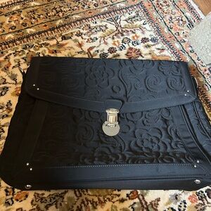 Vera Bradley Black brief case